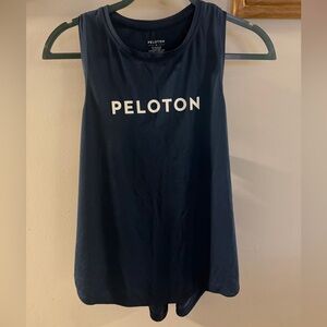 Peloton Women’s Navy Blue Logo Muscle Tank